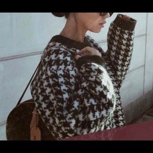 NWT &Other Stories Houndstooth Sweater XS $119
